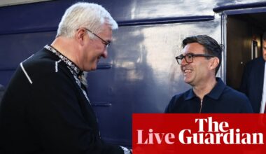 Andy Burnham arrives in Ukraine with plans to share UK blueprints for long-range missiles – Europe live | Ukraine
