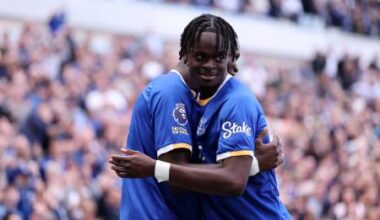 Tyrique George relishes Everton battle for starting spot after Crystal Palace performance