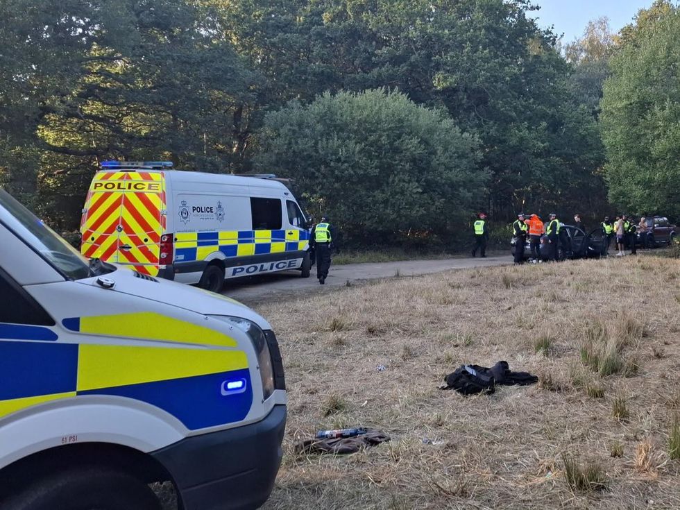 Illegal rave in Little Snoring