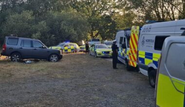 Norfolk news: Five arrested after illegal rave in Little Snoring shut down by police
