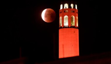See A Rare ‘Blood Moon’ Eclipse Beside Saturn: The Night Sky This Week