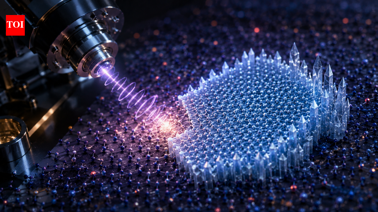 MIT scientists watched electrons rebuild inside a quantum material; one phase grew like an ice crystal |