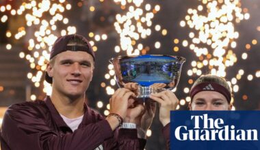 Muchová and Menšík win $1m US Open mixed doubles title in late-night thriller | US Open Tennis 2026