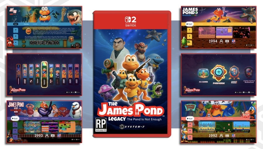 "I Hope They Choke On An AI-Generated Fishbone" - James Pond Creator Opens Up On System 3's "Soulless" Legacy Collection 3