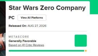 ‘Star Wars Zero Company’ Has The Highest ‘Star Wars’ Metacritic Score In 22 Years