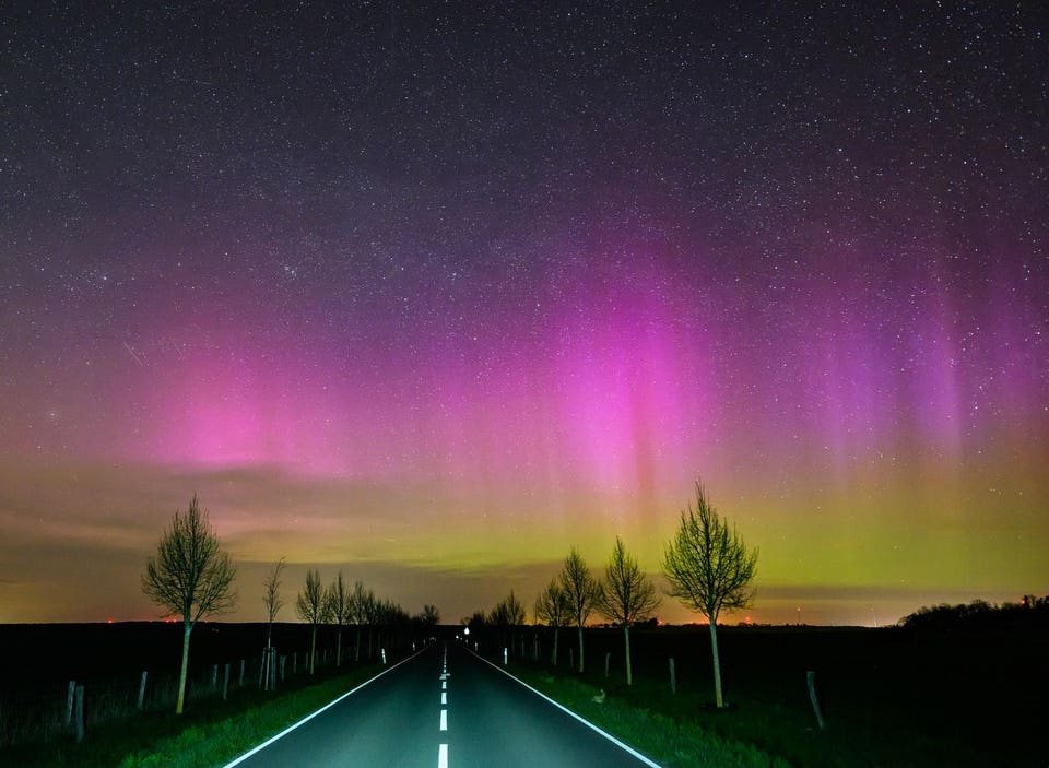 NOAA forecasts up to G2 geomagnetic storms overnight on Friday, Aug. 28, and Saturday, Aug. 29, across northern U.S. states. (Photo by Patrick Pleul/picture alliance via Getty Images)