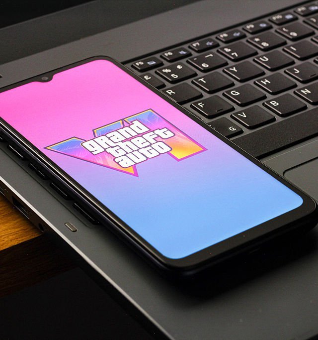 CANADA - 2026/08/25: In this photo illustration, the Grand Theft Auto VI (GTA 6) logo is seen displayed on a smartphone screen. (Photo Illustration by Thomas Fuller/SOPA Images/LightRocket via Getty Images)
