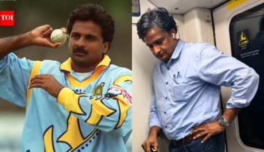 Former India pacer Javagal Srinath spotted travelling in Bengaluru Metro with trolley bag: Internet praises his simplicity