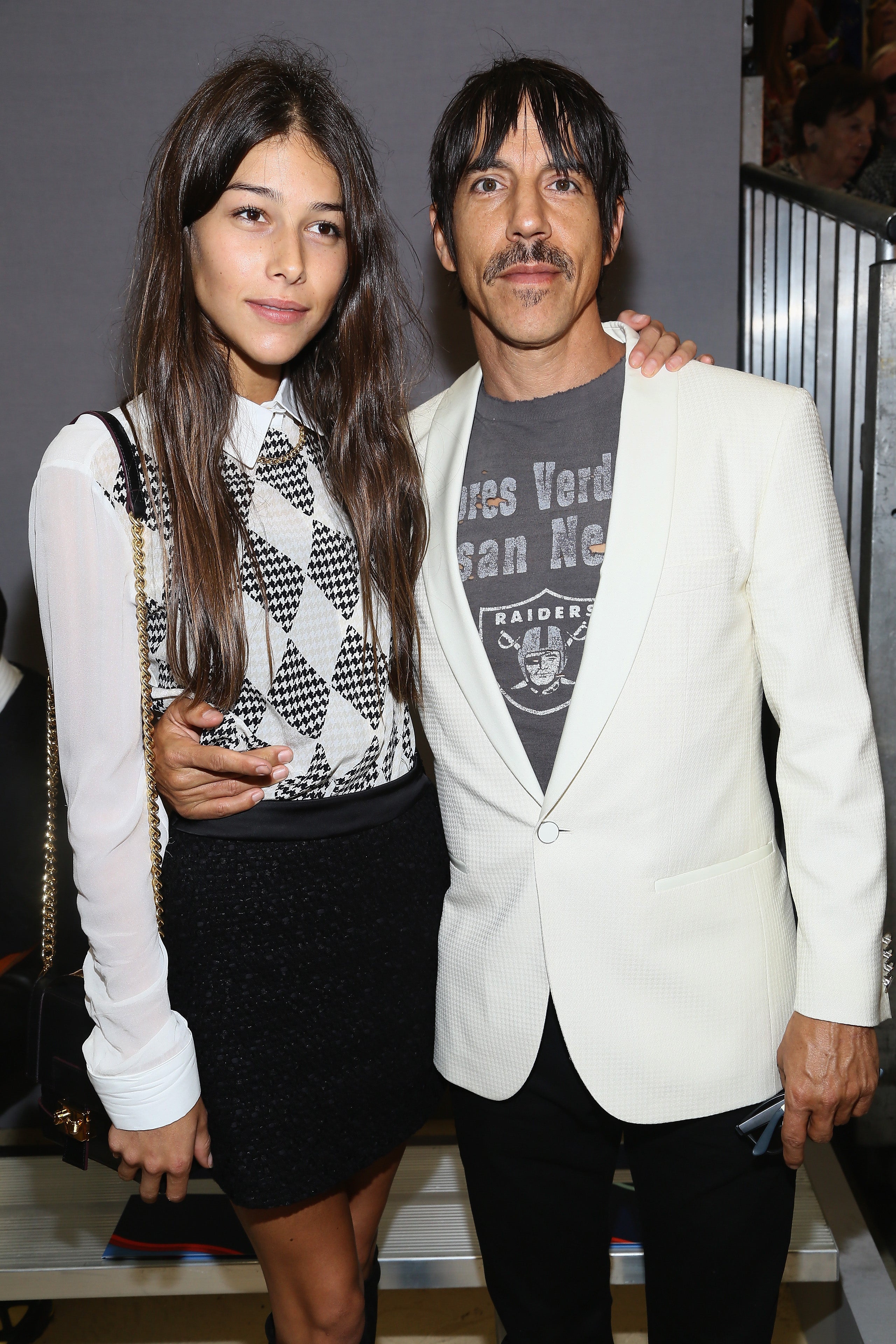 Kiedis with Vestergaard in 2013