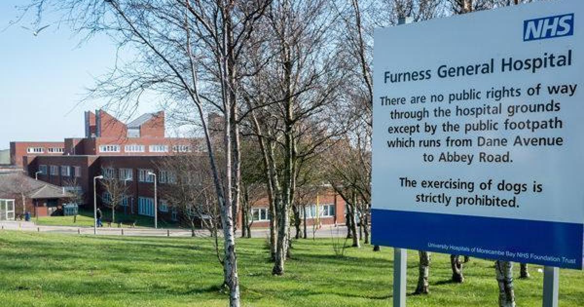 Visiting suspended at ward at Furness General Hospital