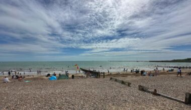 Southern Water discharge sewage in sea at Littlehampton