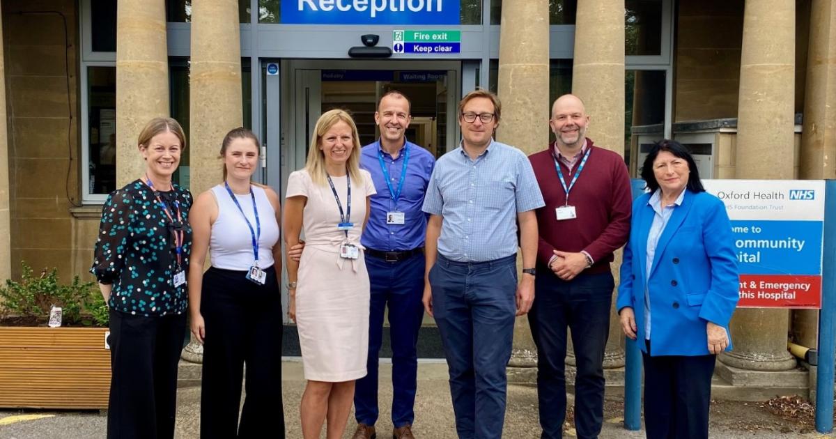 Update as Oxfordshire town's £1m hospital 'nears completion'