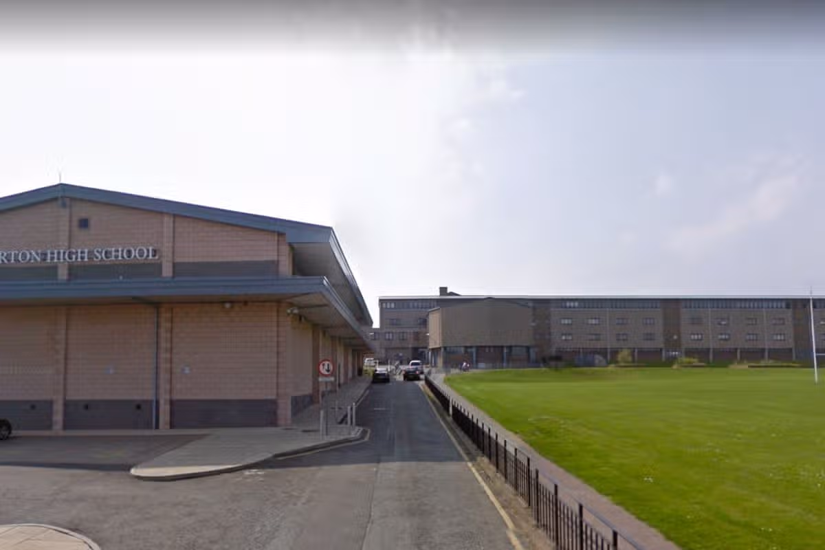 The gym is located in the new Liberton High School