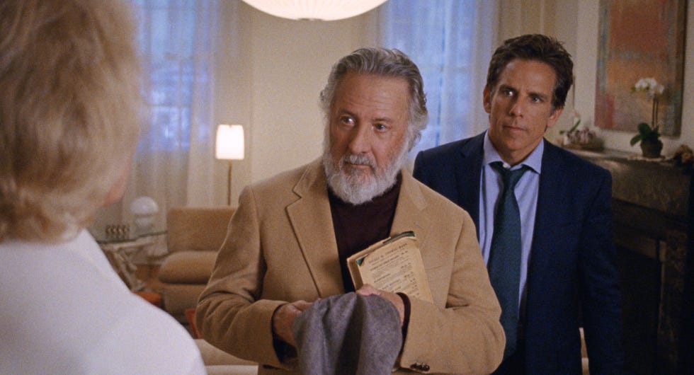 dustin hoffman, ben stiller, the meyerowitz stories