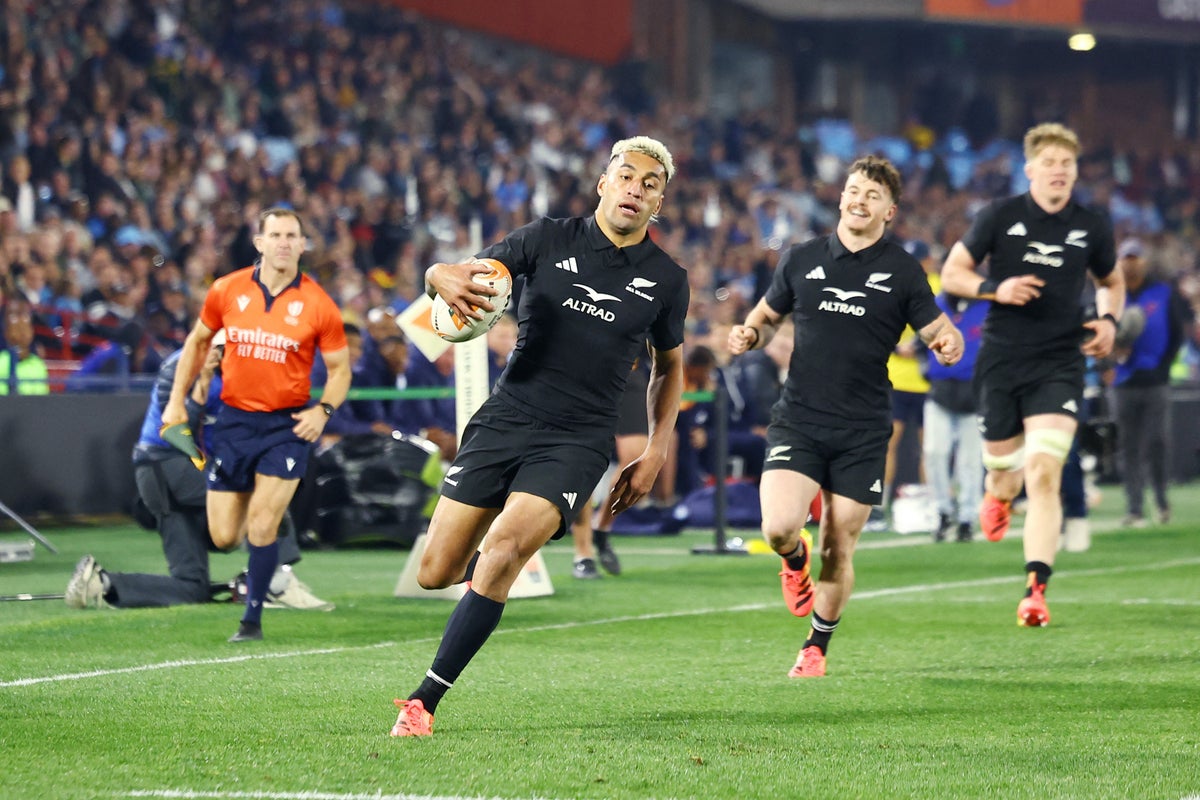 Bulls v New Zealand LIVE: Result and latest updates as All Blacks dominate final warm-up before Springboks series