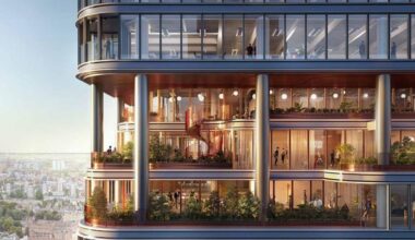 KPF submits dramatic refurbishment of Fosters’ HSBC Tower in Canary Wharf | News