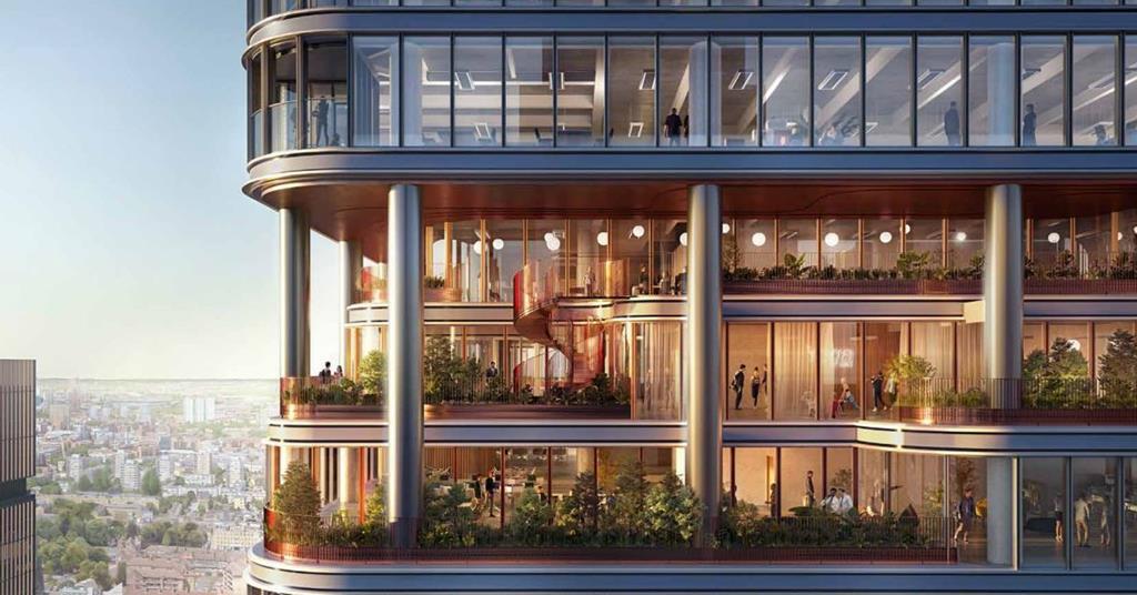 KPF submits dramatic refurbishment of Fosters’ HSBC Tower in Canary Wharf | News