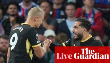 Crystal Palace 1-4 Manchester City: Premier League – as it happened | Premier League