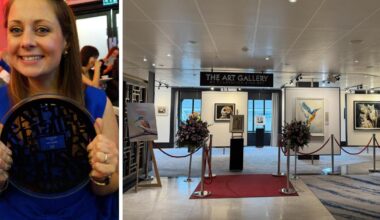 Andover artist sells out cruise ship exhibit with paintings