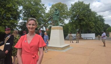 Colchester: Artist of new statue spent