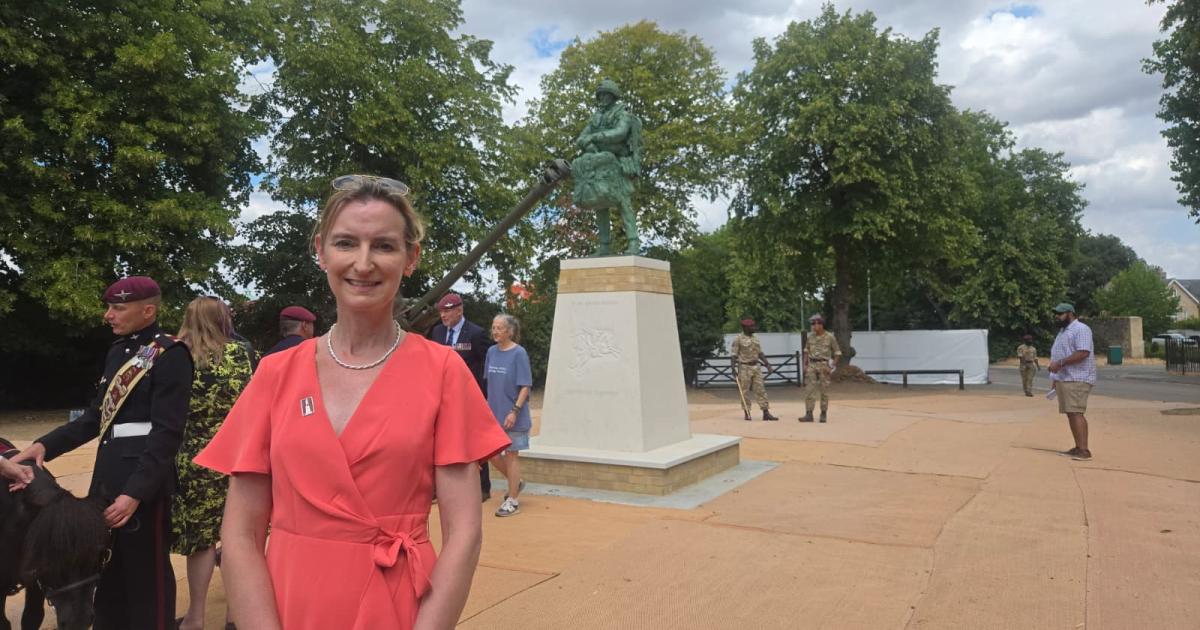 Colchester: Artist of new statue spent