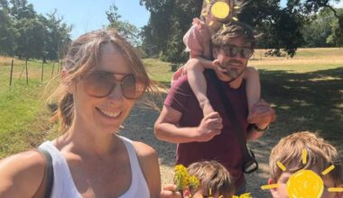 BBC's The One Show host Alex Jones enjoys 4-day Isle of Wight holiday