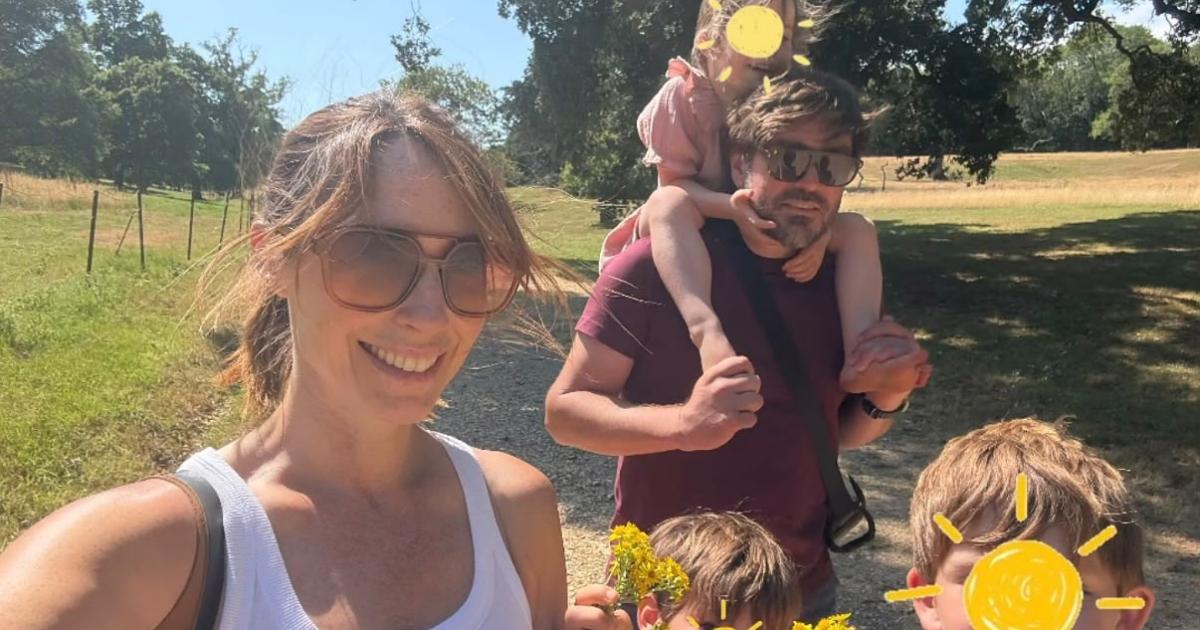 BBC's The One Show host Alex Jones enjoys 4-day Isle of Wight holiday