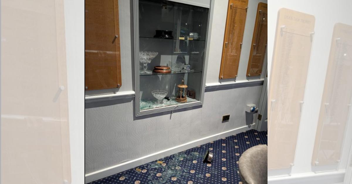 Haydock Park Golf Club appeals after trophy break-in