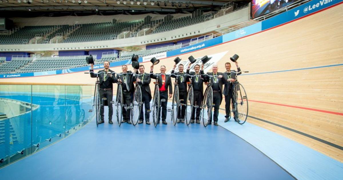 Penny farthing riders aim to break world records in Reading