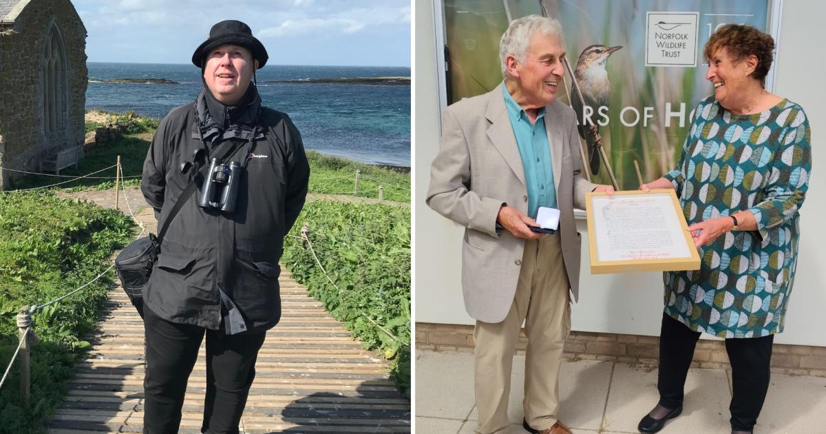 Norfolk wildlife conservation heroes awarded Sydney Long Medal