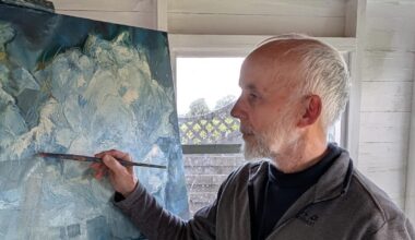 Artist Douglas Hutton shows 'landscape and memory' in new works