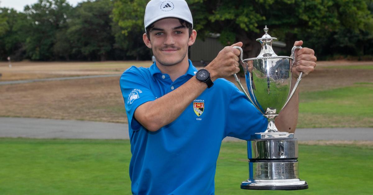 Dereham's Liam Caffyn wins Norfolk Boys' Championship