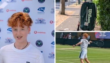 Allithwaite teen represents Cumbria at Wimbledon Under-14 finals
