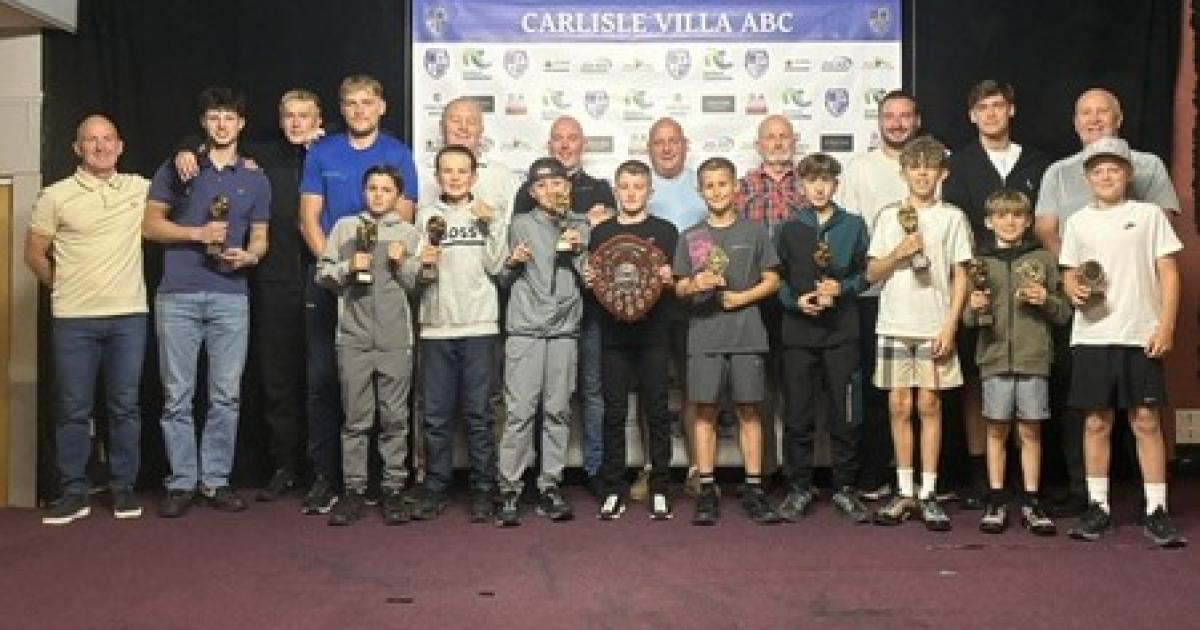 Boxing: Carlisle Villa celebrate successful season at awards