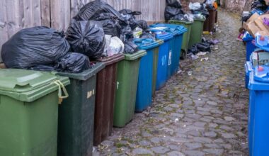 One thing you need to do before putting containers in the bin