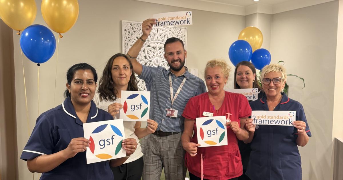 Branksome Heights Care Home given GSF Quality Hallmark Award