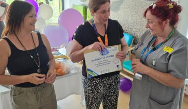 Hampshire NHS worker marks 40 years in the service