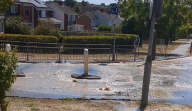 Eastwood Whitehouse Road closure after dramatic water leak
