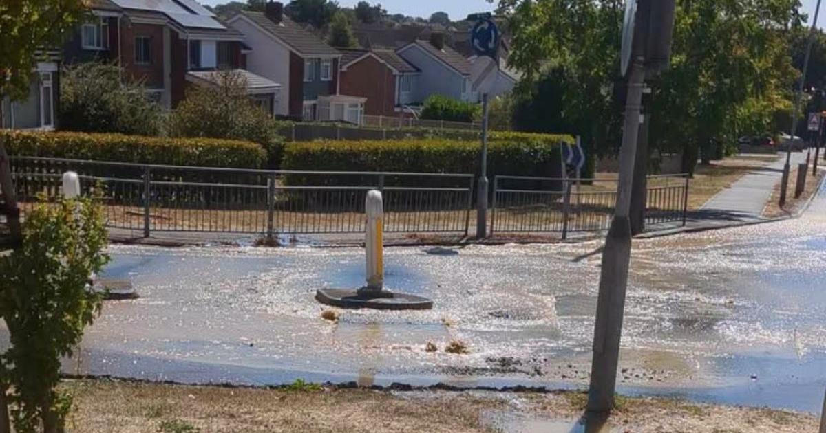 Eastwood Whitehouse Road closure after dramatic water leak