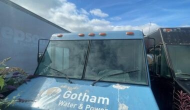 Gotham City vehicles spotted in Glasgow for The Batman: Part II