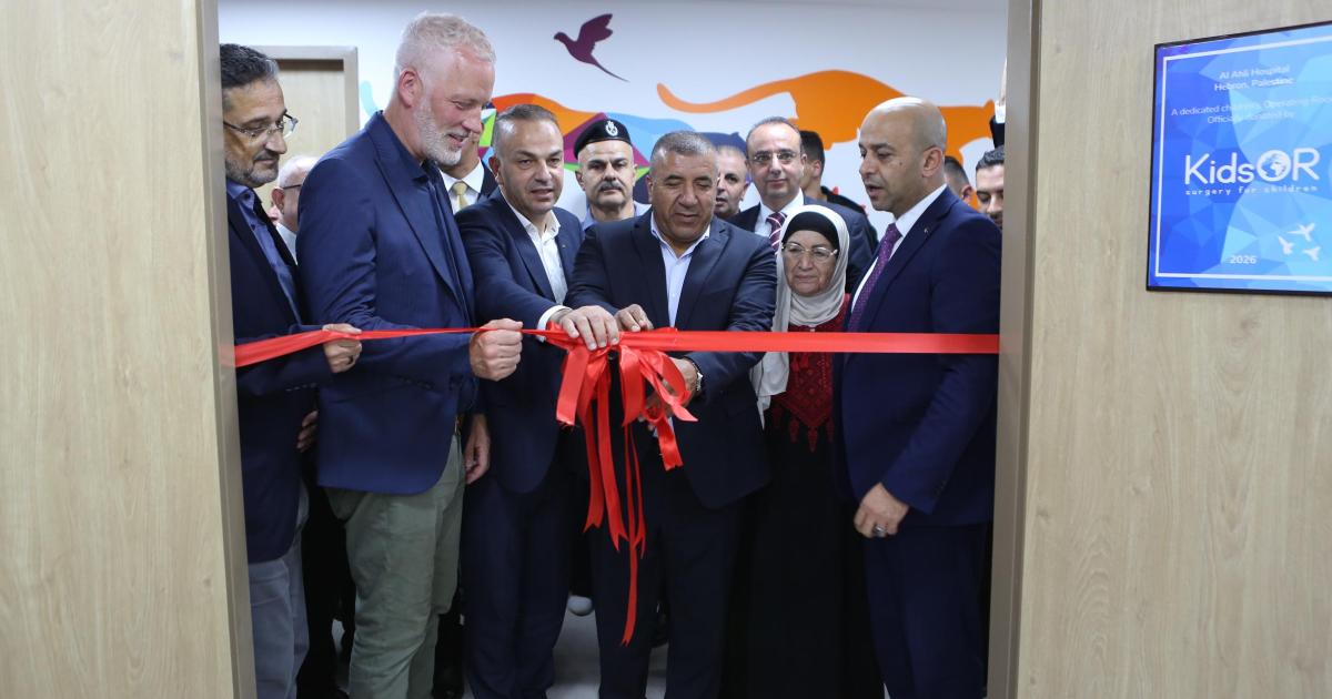Scottish charity sets up child healthcare unit in West Bank