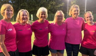 West Kilbride tennis players celebrate summer play-off wins