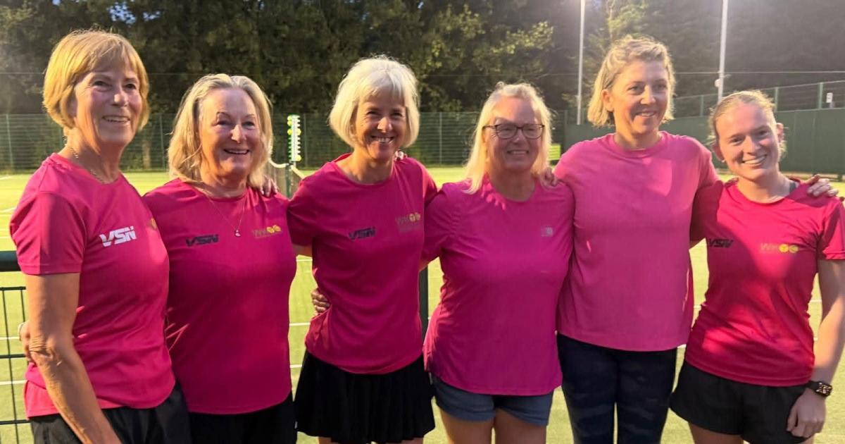 West Kilbride tennis players celebrate summer play-off wins