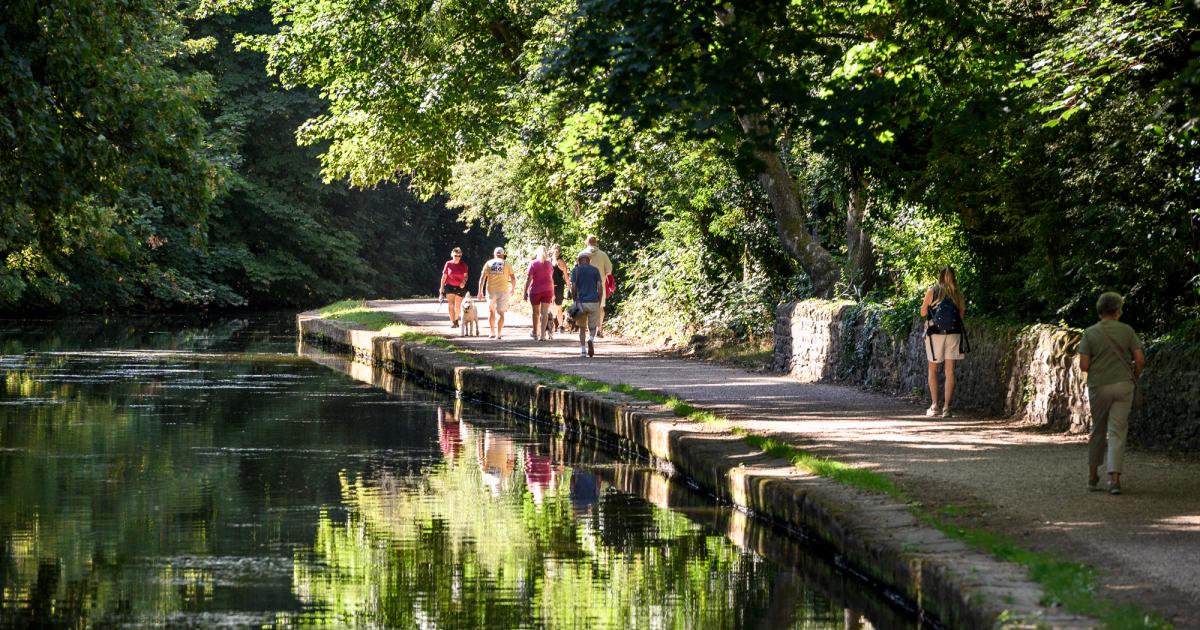 Upgraded Bingley walking and cycling route officially opens
