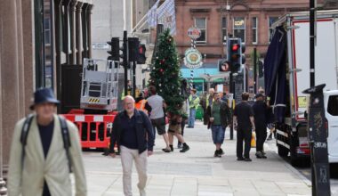Glasgow gets Gotham makeover for The Batman: Part II filming