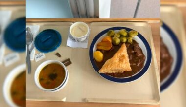 Patient's dinner at the Golden Jubilee Hospital goes viral