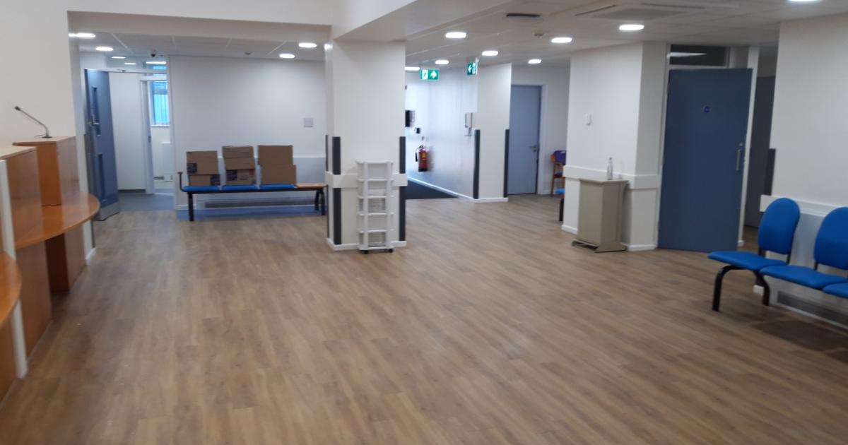Winton Health Centre refurbished by Spetisbury Construction