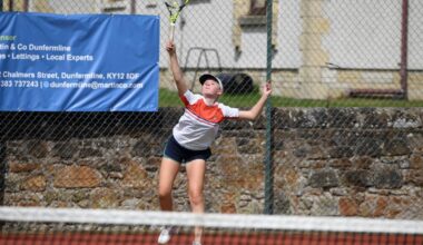 Dunfermline Tennis Club hosts popular annual junior event