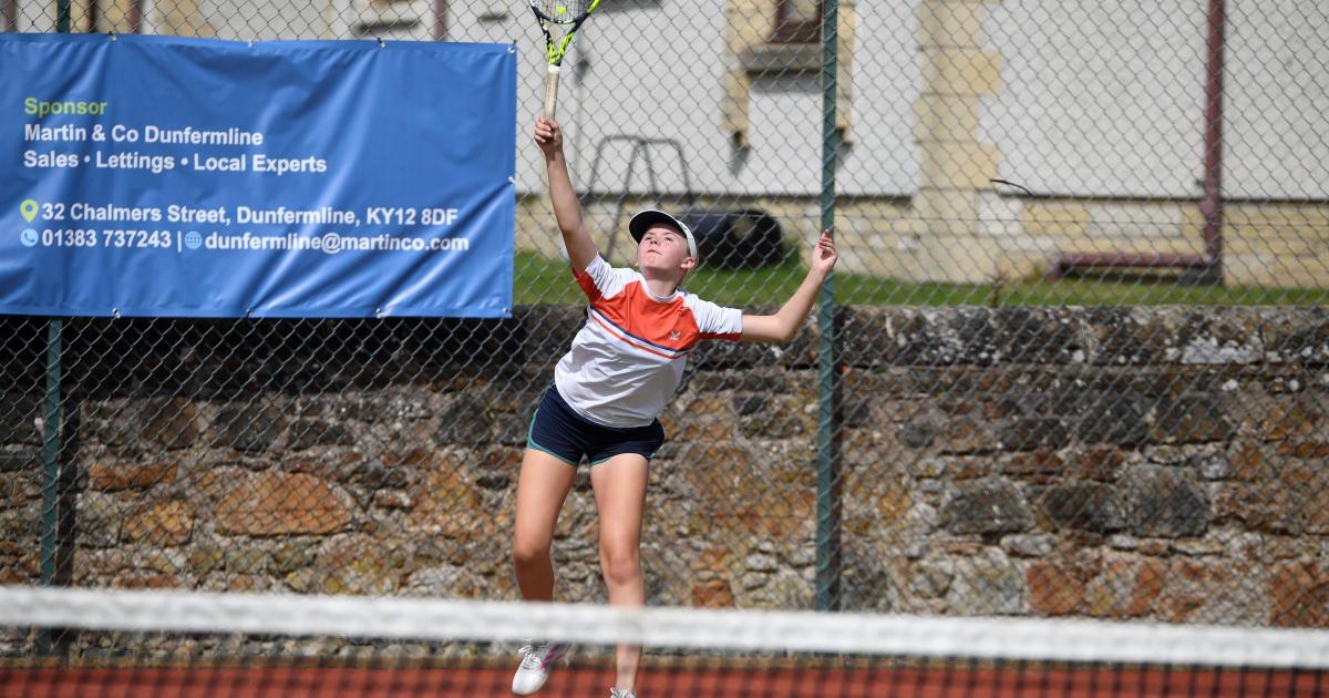 Dunfermline Tennis Club hosts popular annual junior event