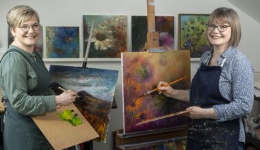 Twin sisters to stage art showcase at Borders gallery